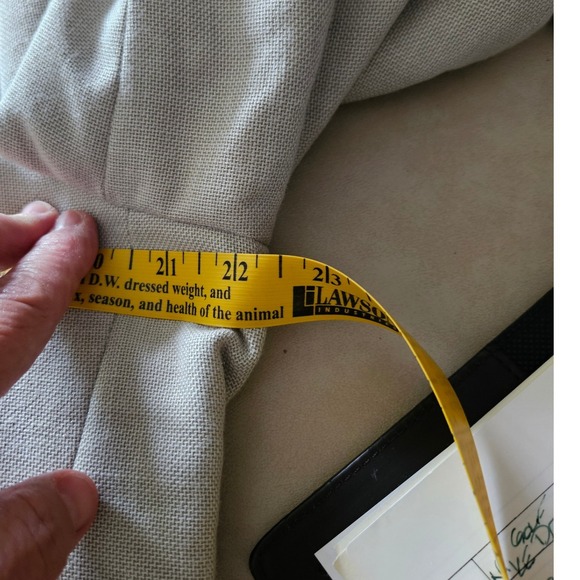 Ralph Lauren Linen Blend Blazer Mens‎ Size 42R  Beige Modern Fit - Picture 5 of 9